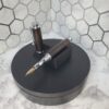 Virage Fountain Pen Chrome with Ebony Macassar