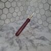 Handmade Closed In Seam Ripper: 24kt Gold with Purpleheart