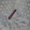 Handmade Closed In Seam Ripper: 24kt Gold with Purpleheart - Image 5